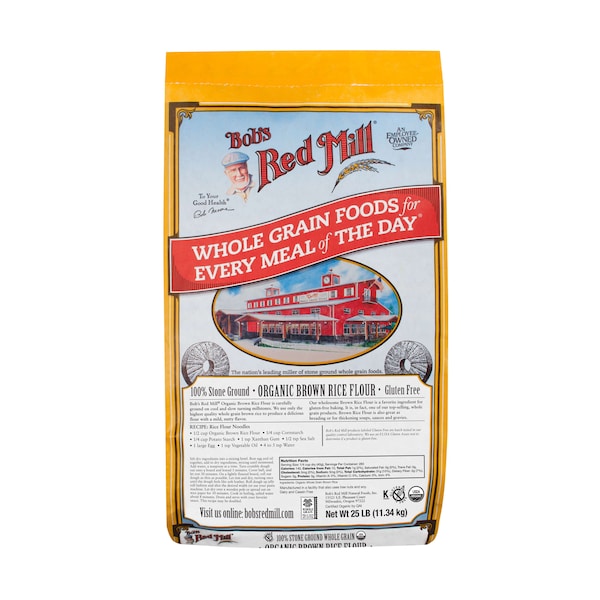 Bob's Red Mill Organic Brown Rice Flour 25lbs